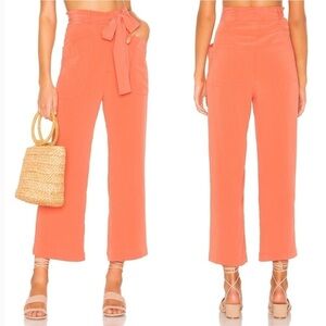 Tularosa Parker Wide Leg Crepe Pants Size S